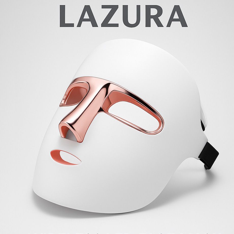 Lazura LED Face Therapy Mask.